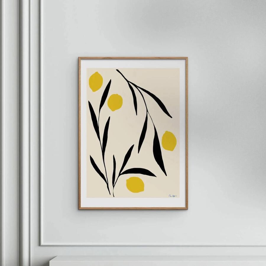 Poster & Frame Poster The Poster Club x Anna Mörner Lemon (30 x 40 cm) - Foto 2
