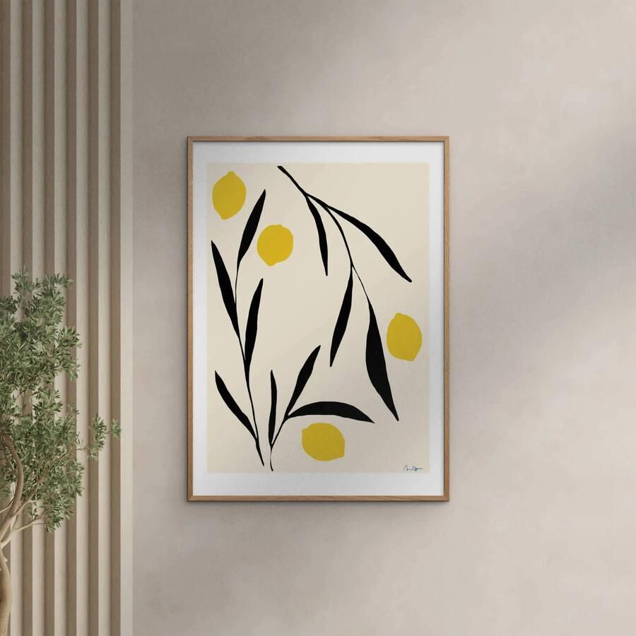Poster & Frame Poster The Poster Club x Anna Mörner Lemon (50 x 70 cm) - Foto 2