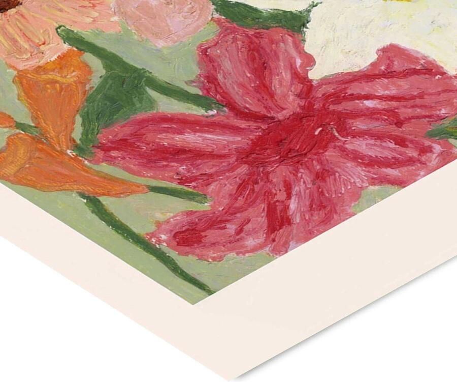 Poster & Frame Poster The Poster Club x Carla Llanos Flowers on Sage Green (50 x 70 cm) - Foto 3