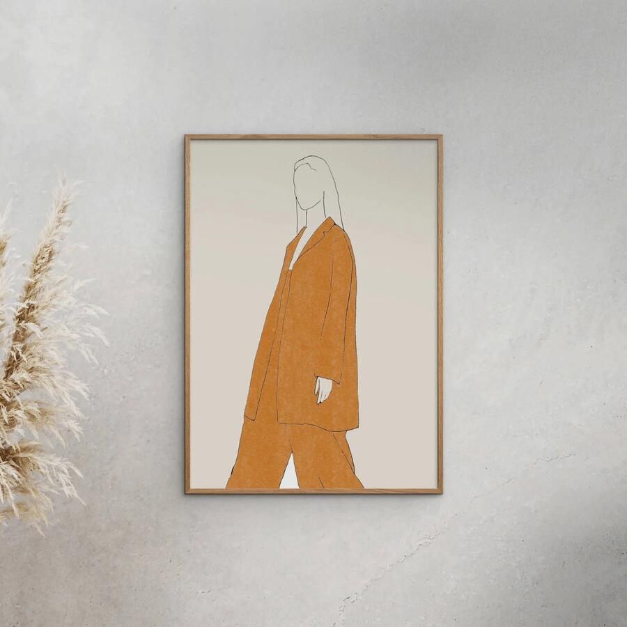 Poster & Frame Poster The Poster Club x Chloe Purpero Johnson Comfy Suit (30 x 40 cm) - Foto 2