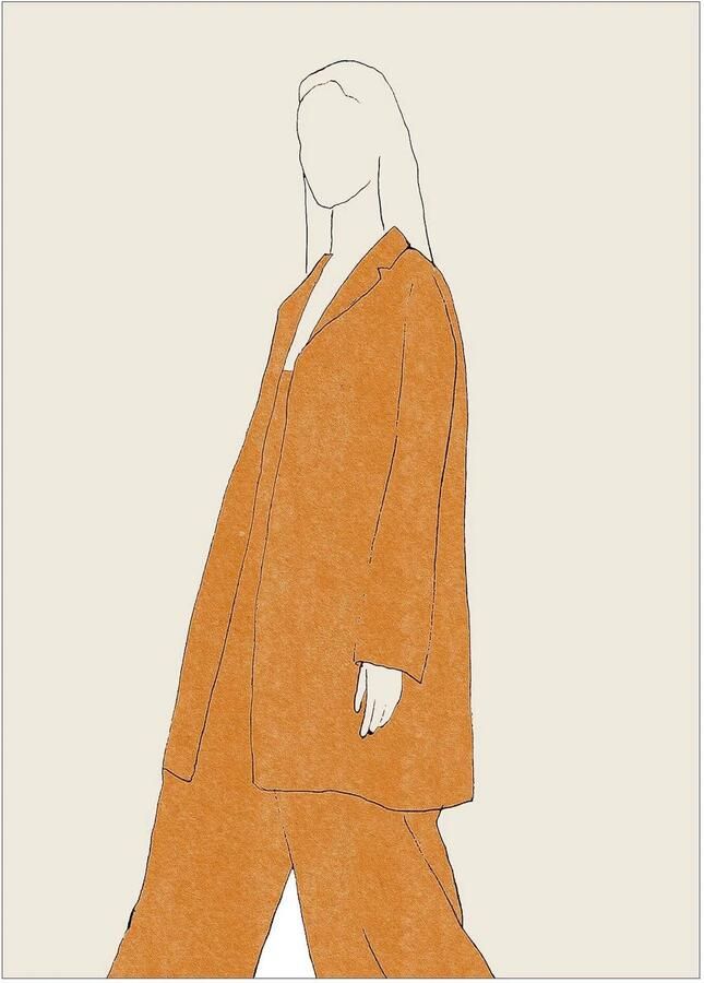Poster & Frame Poster The Poster Club x Chloe Purpero Johnson Comfy Suit (30 x 40 cm)