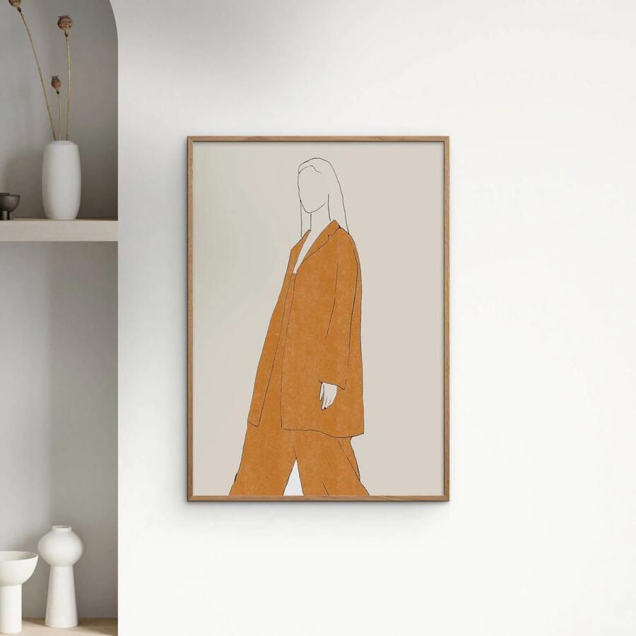 Poster & Frame Poster The Poster Club x Chloe Purpero Johnson Comfy Suit (50 x 70 cm) - Foto 2