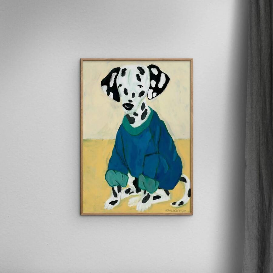 Poster & Frame Poster The Poster Club x Hanna Peterson Dalmatian in Sweatshirt (30 x 40 cm) - Foto 2