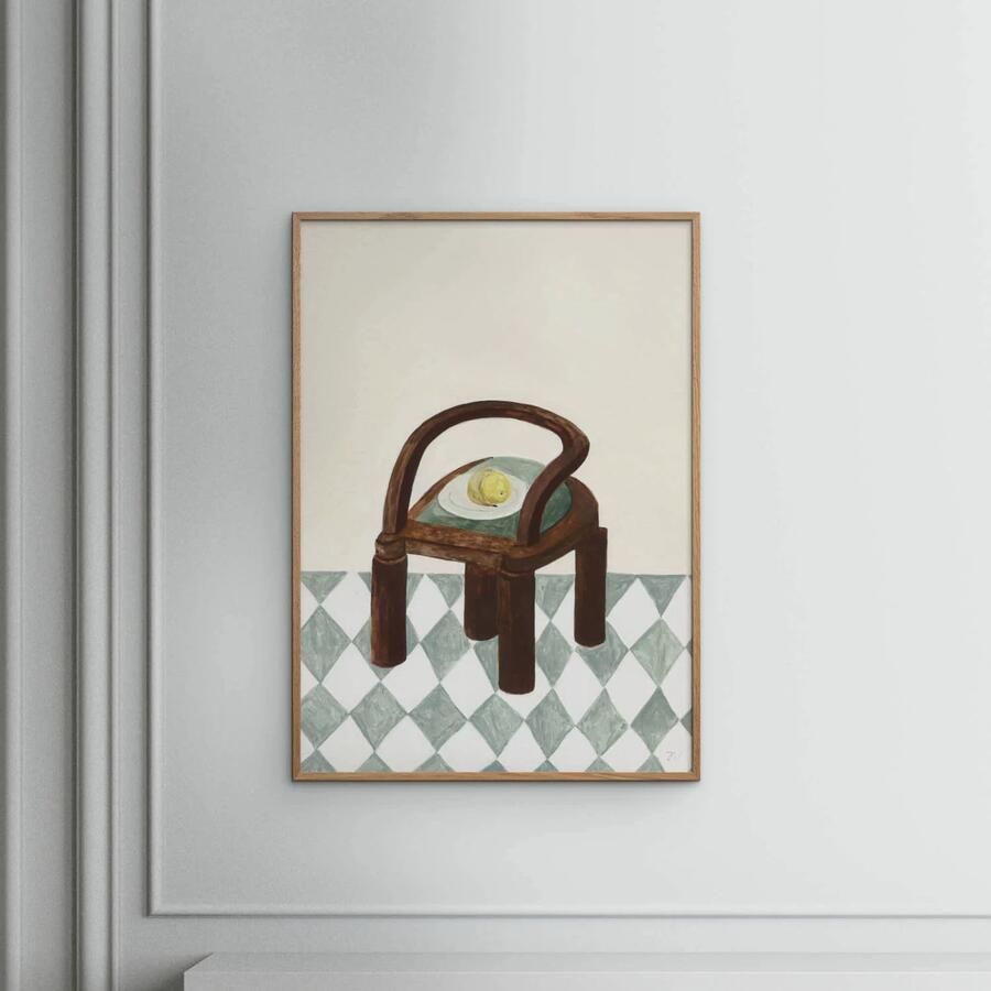 Poster & Frame Poster The Poster Club x Isabelle Vandeplassche Chair with Fruit (70 x 100 cm) - Foto 2