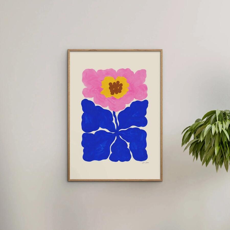 Poster & Frame Poster The Poster Club x Liv Lee Just Bloomed (30 x 40 cm) - Foto 2