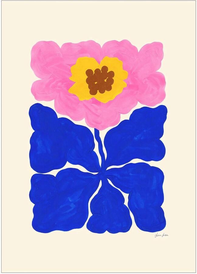 Poster & Frame Poster The Poster Club x Liv Lee Just Bloomed (30 x 40 cm)