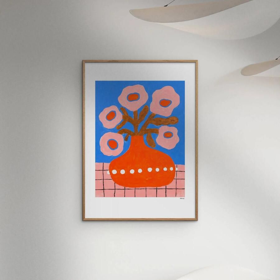 Poster & Frame Poster The Poster Club x Madelen Möllard Flowers In a Pearl Vase (30 x 40 cm) - Foto 2