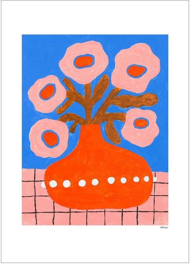 Poster & Frame Poster The Poster Club x Madelen Möllard Flowers In a Pearl Vase (30 x 40 cm)