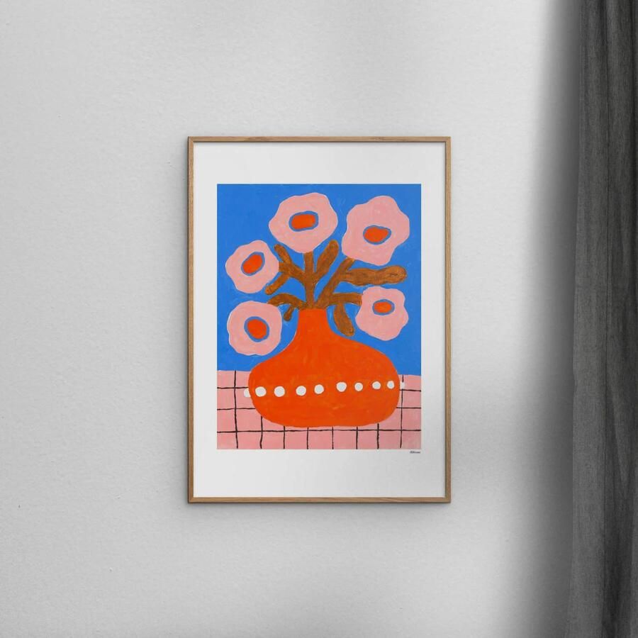 Poster & Frame Poster The Poster Club x Madelen Möllard Flowers In a Pearl Vase (50 x 70 cm) - Foto 2