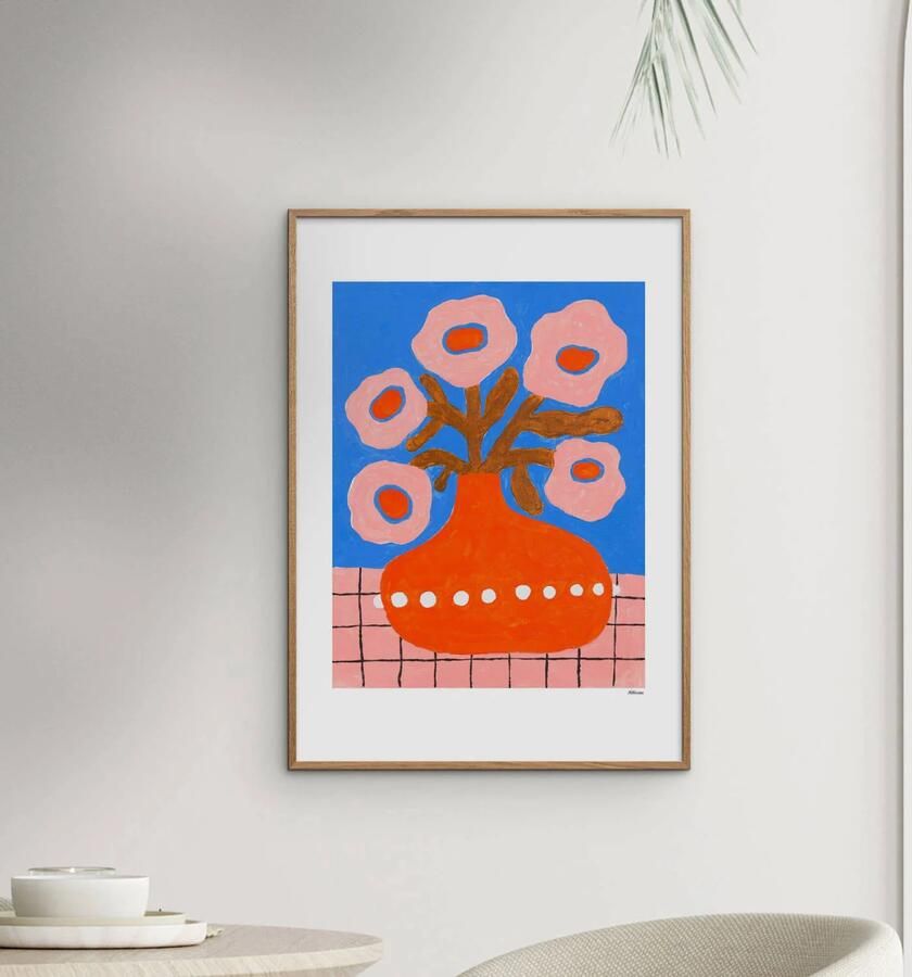 Poster & Frame Poster The Poster Club x Madelen Möllard Flowers In a Pearl Vase (70 x 100 cm) - Foto 2
