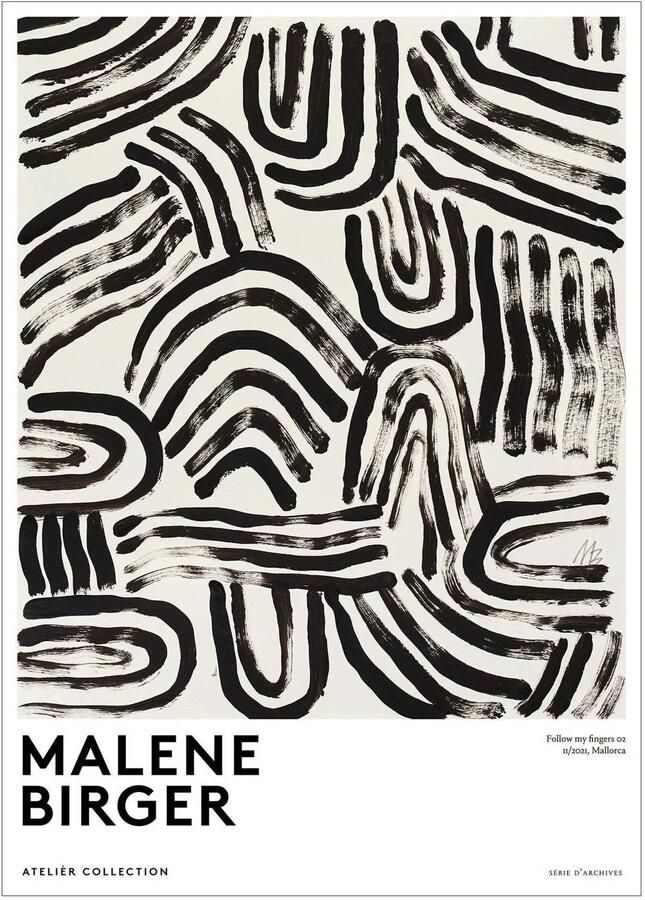 Poster & Frame Poster The Poster Club x Malene Birger Follow my fingers (30 x 40 cm)