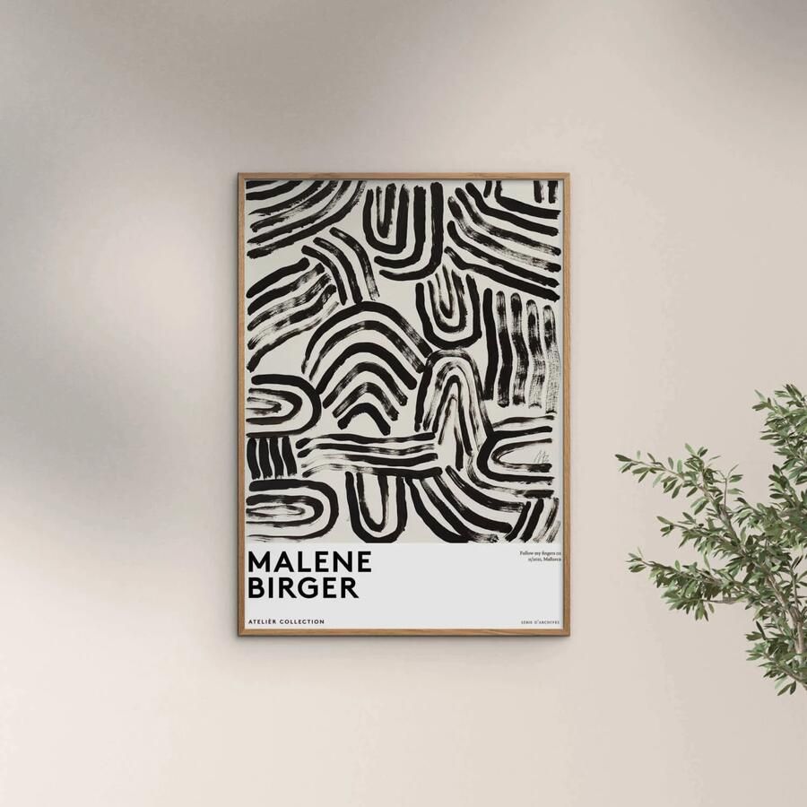 Poster & Frame Poster The Poster Club x Malene Birger Follow my fingers (50 x 70 cm) - Foto 2