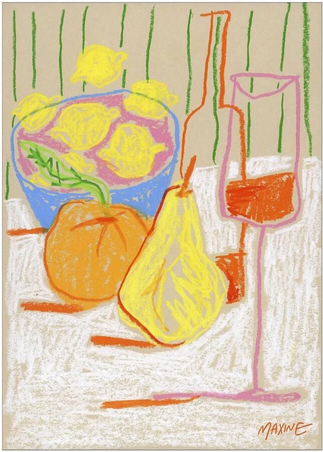 Poster & Frame Poster The Poster Club x Maxine McCrann Late Afternoon Still Life (50 x 70 cm)