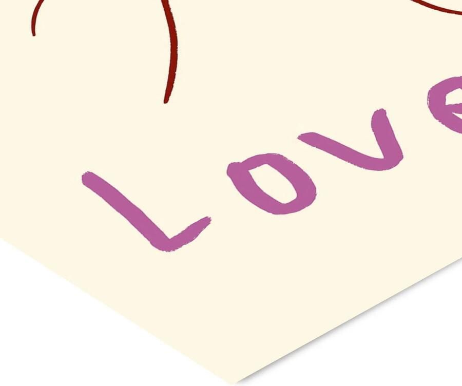 Poster & Frame Poster The Poster Club x Ruby Hughes Vino Lovers (50 x 70 cm) - Foto 3