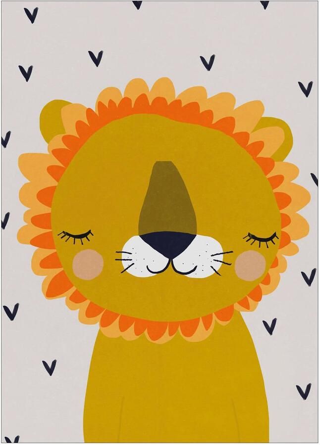 Poster & Frame Poster Treechild Little Lion (50 x 70 cm)