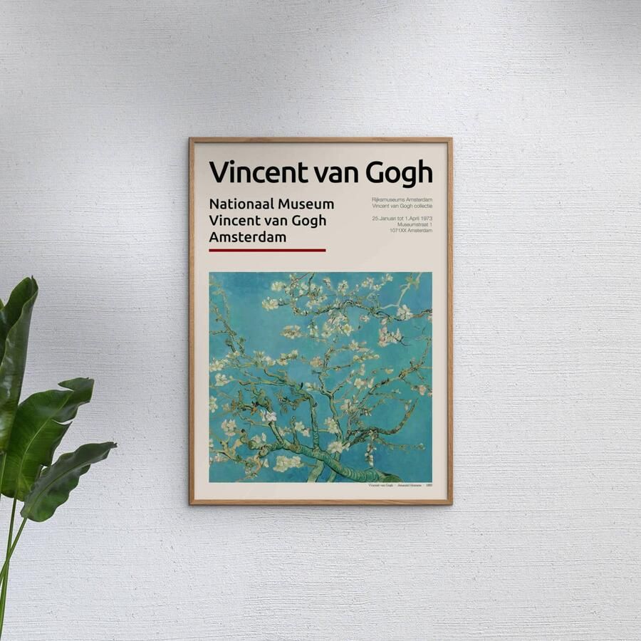 Poster & Frame Poster Vincent van Gogh x PSTR Studio Vincent van Gogh Almond Blossom (30 x 40 cm) - Foto 2