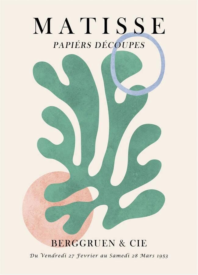 Poster & Frame Poster Vitor Costa Matisse floral Poster 6 (50 x 70 cm)