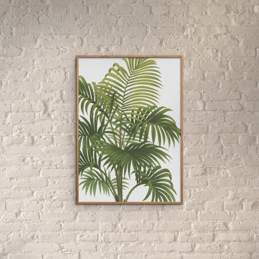 Poster & Frame Poster Wild Apple Riviera Palms I Crop (50 x 70 cm) - Foto 2