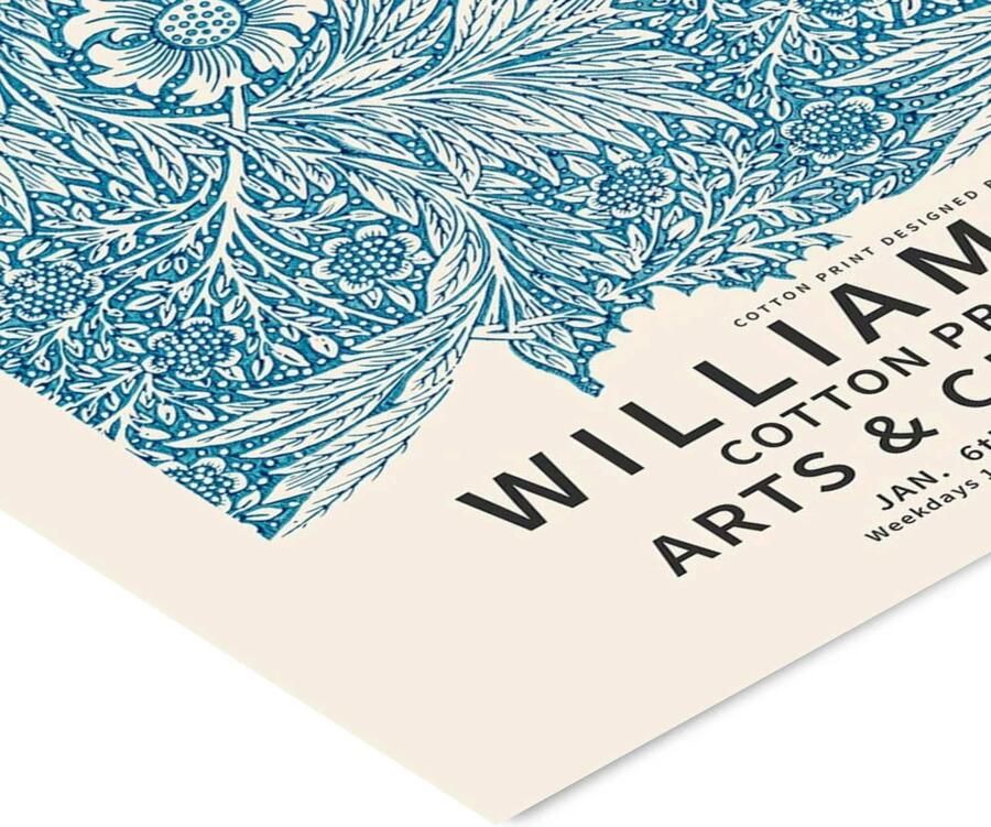 Poster & Frame Poster William Morris x PSTR Studio William Morris Exhibition (50 x 70 cm) - Foto 3