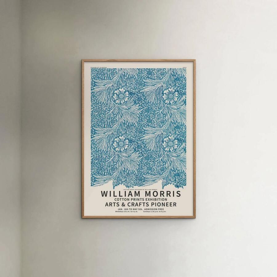 Poster & Frame Poster William Morris x PSTR Studio William Morris Exhibition (30 x 40 cm) - Foto 2
