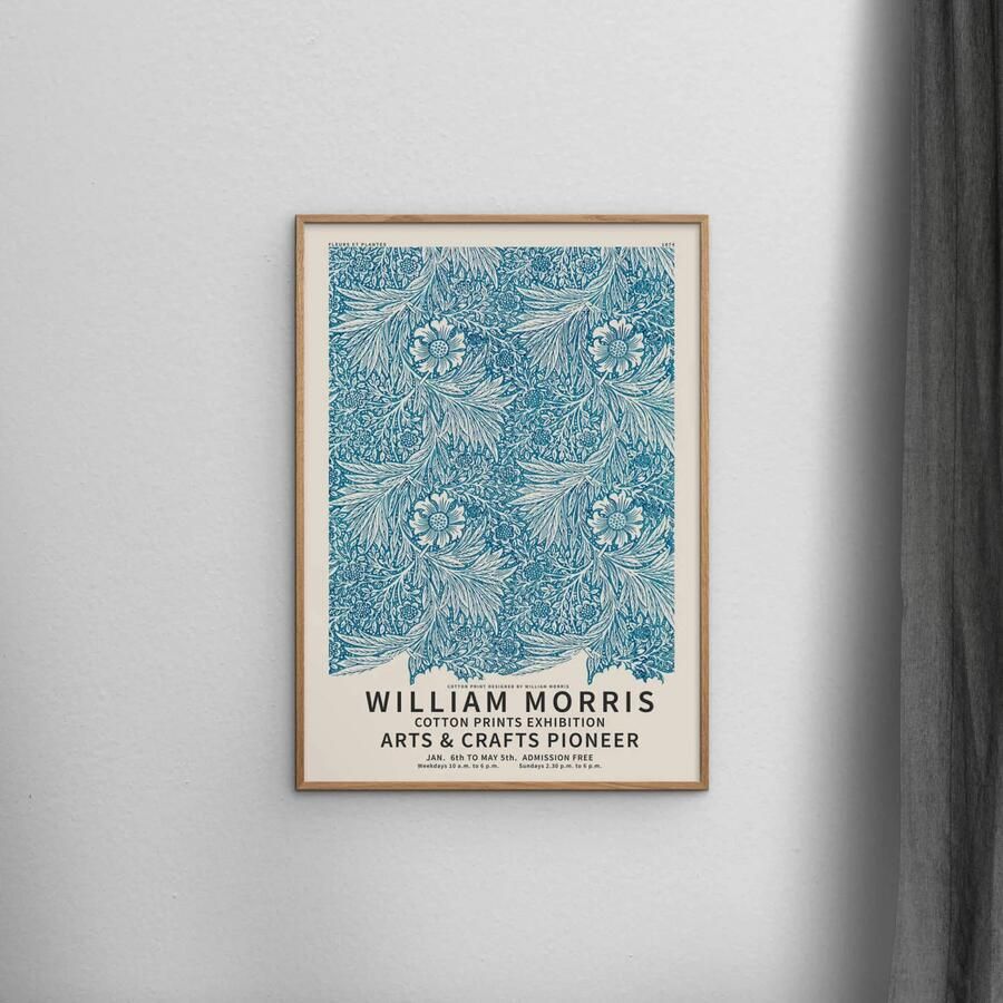 Poster & Frame Poster William Morris x PSTR Studio William Morris Exhibition (50 x 70 cm) - Foto 2