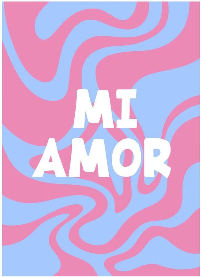 Poster & Frame Poster Yuli Saputra Mi Amor (50 x 70 cm)