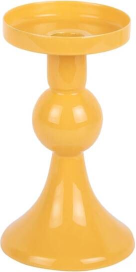 Present Time kandelaar Funky geel (15 cm)