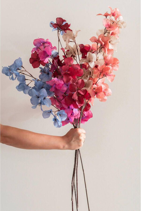 Present Time kunstbloem Stem roze - Foto 2