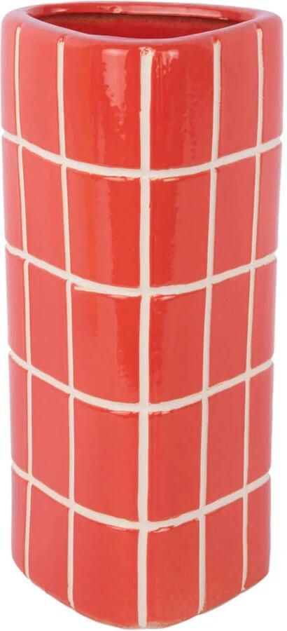 Present Time vaas Retro Tiles (11.5x12.6x26cm)