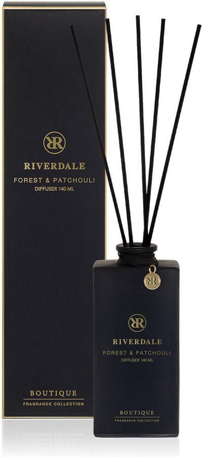 Riverdale geurstokjes Boutique Forest & Patchouli 140ml zwart 140 ml - Foto 2