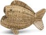 Rivièra Maison Riviera Maison Mandje vis Bruin Fish Opbergmand   Rattan - Thumbnail 1