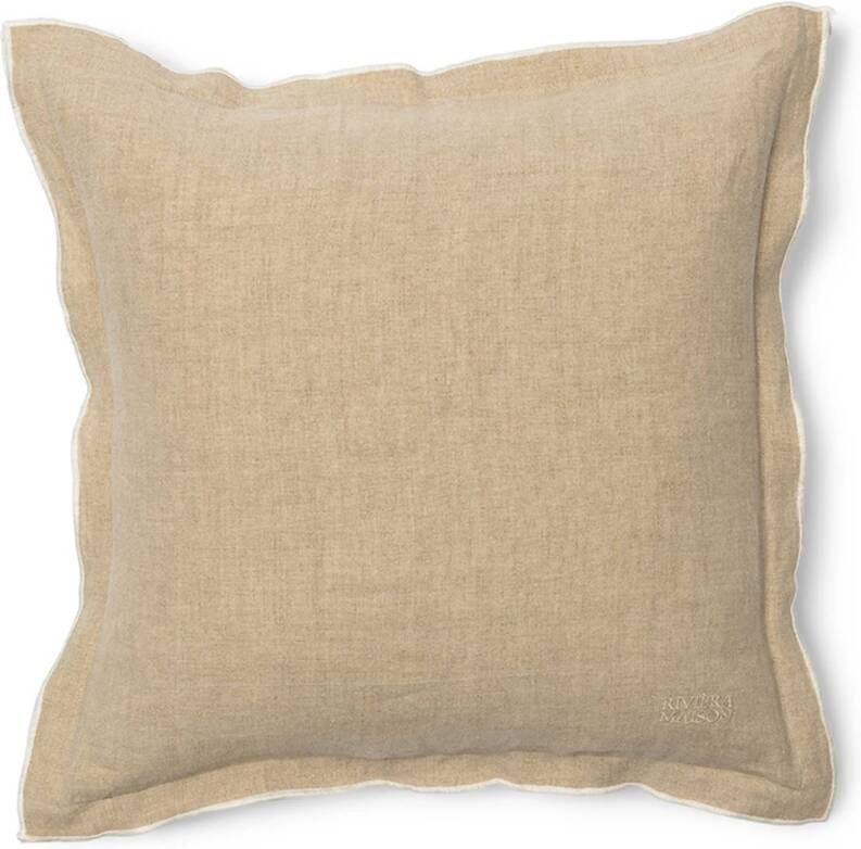 Rivièra Maison Riviera Maison Portello Pillow Cover flax 50x50 Flax