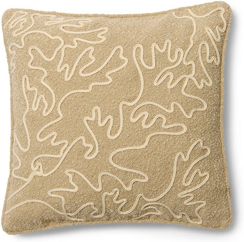 Rivièra Maison Riviera Maison Coral Pillow Cover 50x50 Beige