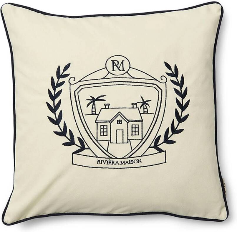 Rivièra Maison Riviera Maison Laglio Pillow Cover 50x50 Wit