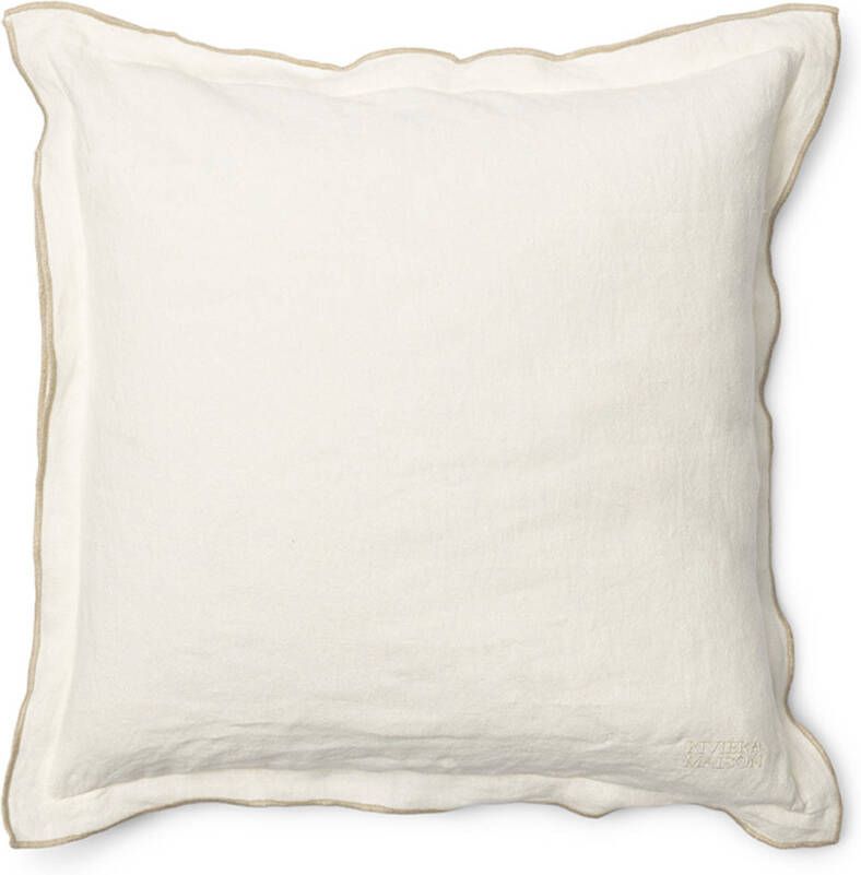 Rivièra Maison Riviera Maison Portello Pillow Cover white 50x50 Wit