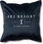 Rivièra Maison Riviera Maison Kussenhoes Blauw Kussensloop RM Ski Resort 50x50 - Thumbnail 1