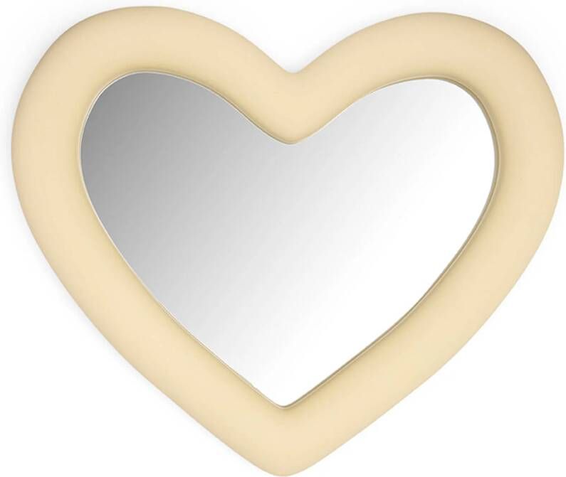 Rivièra Maison Riviera Maison Decoratieve spiegel Beige Heart Wandspiegel