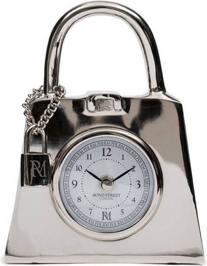 Rivièra Maison Riviera Maison Klok Zilver Lovely Bag Aluminium (LxBxH) 5x15x19