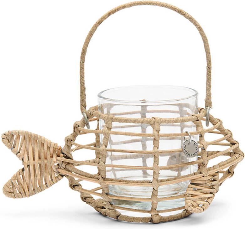 Riviera Maison waxinelichthouder Rustic Rattan