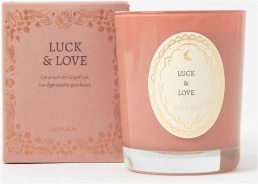 Sissy-Boy geurkaars 'Luck & Love'