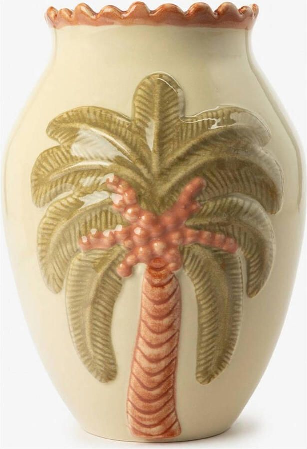 Sissy-Boy vaas met palmboom (26 cm x 19 cm) - Foto 3