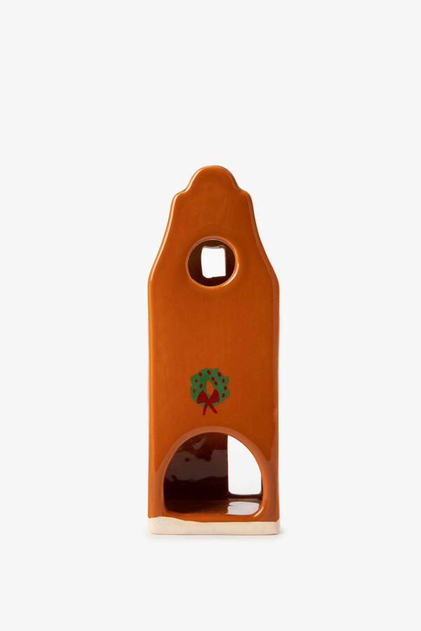 Sissy-Boy waxinelichthouder huisje bakkerij (18x6x7 cm) - Foto 2