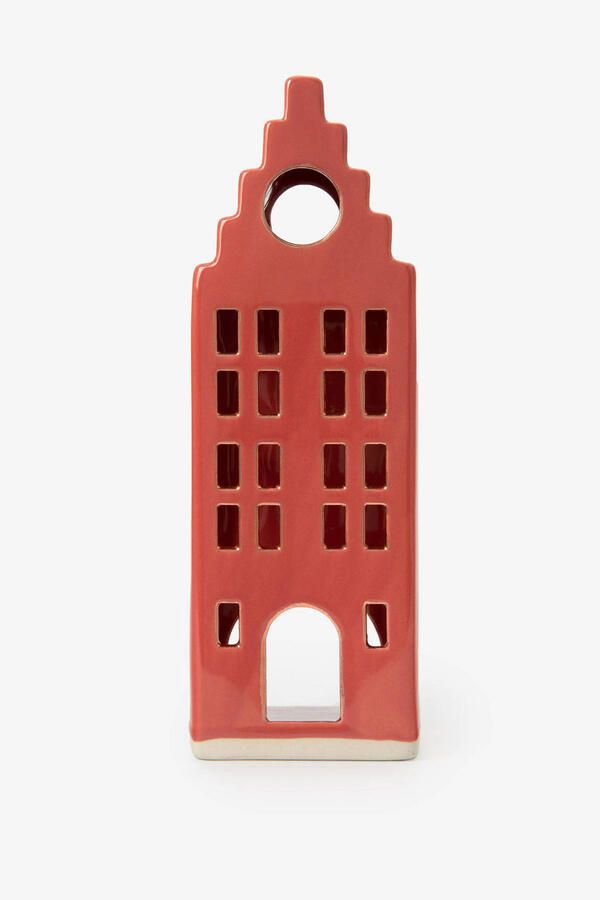 Sissy-Boy waxinelichthouder huisje met klokgevel (22 cm) - Foto 3