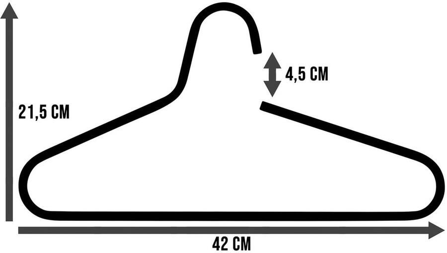 Spinder Design Victorie Kledinghanger 5 st. Dusty Green - Foto 4