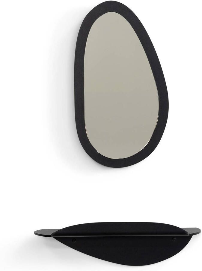 Spinder Design Spinder x Eva van de Ven PIPA Top Spiegel Zwart - Foto 2