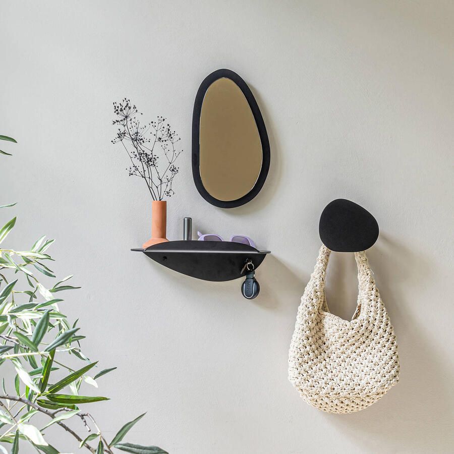 Spinder Design Spinder x Eva van de Ven PIPA Top Spiegel Zwart