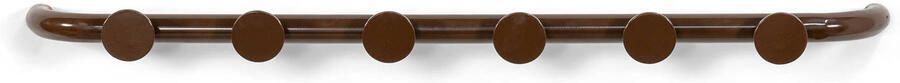 Spinder Design RETRO 6 Wandkapstok Chocolate Brown - Foto 2