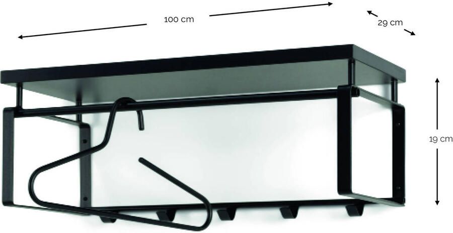 Spinder Design wandkapstok Rex 3 - Foto 2