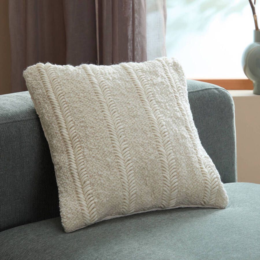 Studio LIVIT sierkussen wol Rafael (50x50 cm) - Foto 3