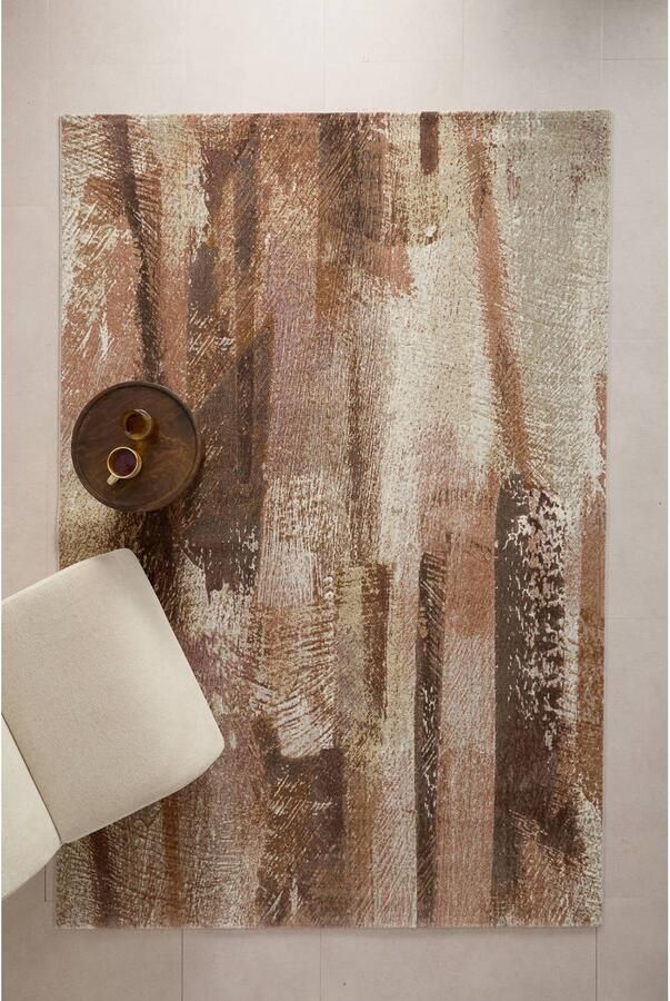 Studio LIVIT vloerkleed bruin terra (290x200 cm)